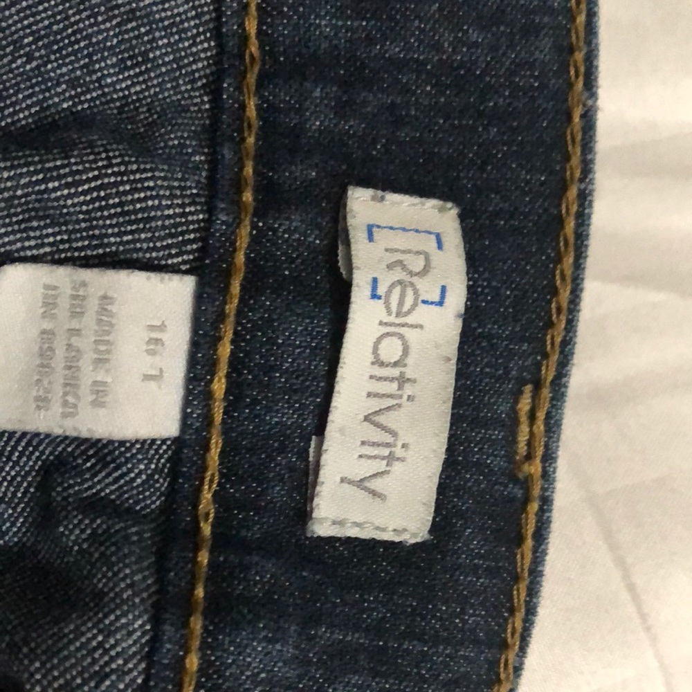 Relativity jeans size 16T